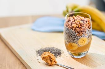 Product: Chia Seed Pudding - Salad Box in Downtown Miami - Miami, FL Health Food Restaurants