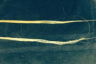 Product: Olaplex was used as an additive with the strand on top. Olaplex was not used on the bottom strand. - Salon 11 in Schaumburg, IL Beauty Salons