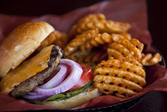 Product: Steak burger - Salt and Pepper Pub and Grill in Holland Township - Holland, MI American Restaurants