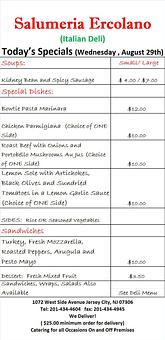 Product - Salumeria Ercolano in Jersey City, NJ Coffee, Espresso & Tea House Restaurants