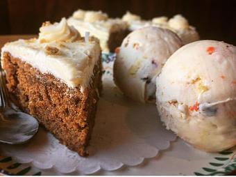 Product: Carrot Cake in Ice Cream form - San Francisco's Hometown Creamery in Inner Sunset - San Francisco, CA Dessert Restaurants