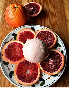 Product: Brighten your day with Blood Orange Sherbet - San Francisco's Hometown Creamery in Inner Sunset - San Francisco, CA Dessert Restaurants