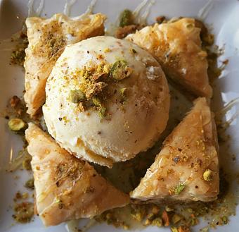 Product: Sweet taste of the Mediterranean Baklava Ice Cream - San Francisco's Hometown Creamery in Inner Sunset - San Francisco, CA Dessert Restaurants