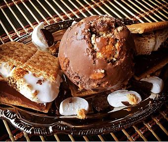 Product: Summer bonfire brought to Ice Cream - San Francisco's Hometown Creamery in Inner Sunset - San Francisco, CA Dessert Restaurants