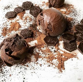 Product: Dark Chocolate Sorbet - San Francisco's Hometown Creamery in Inner Sunset - San Francisco, CA Dessert Restaurants