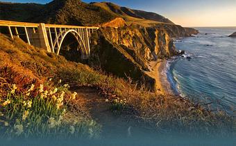 Product: Famous Bixby Bridge in Big Sur, California. - Sanctuary Vacation Rentals in Near Downtown Monterey - Monterey, CA Travel & Tourism