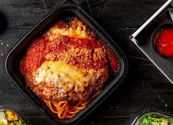Product: B Square Chicken Parmesan - Saranello's in Wheeling, IL Italian Restaurants