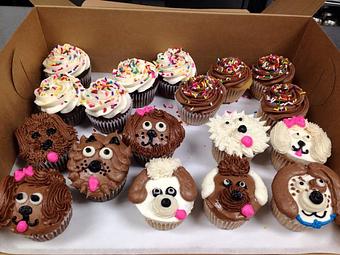 Product: Puppy Dog Birthday Party! - Saweet Cupcakes in San Antonio, TX Dessert Restaurants