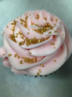 Product: It's all about the pink and gold! - Saweet Cupcakes in San Antonio, TX Dessert Restaurants