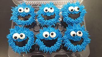 Product: Me like Saweet Cupcakes too - Cookie Monster - Saweet Cupcakes in San Antonio, TX Dessert Restaurants