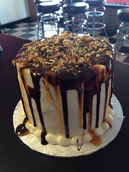 Product: Chocolate Turtle Cake! - Saweet Cupcakes in San Antonio, TX Dessert Restaurants