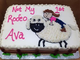 Product: Congrats Ava on a Saweet Mutton Busting ride today - Saweet Cupcakes in San Antonio, TX Dessert Restaurants