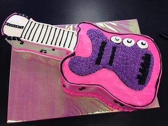 Product: Saweet Guitar Birthday Cake - Saweet Cupcakes in San Antonio, TX Dessert Restaurants