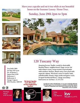 Product: Teaming up with Keller Williams on the Summer Luxury Home Tour - Saweet Cupcakes in San Antonio, TX Dessert Restaurants