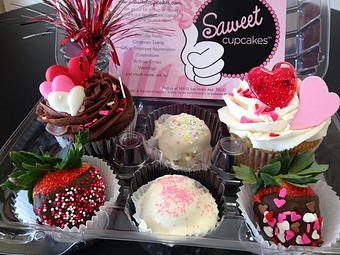Product: Getting ready for Valentines Day! - Saweet Cupcakes in San Antonio, TX Dessert Restaurants