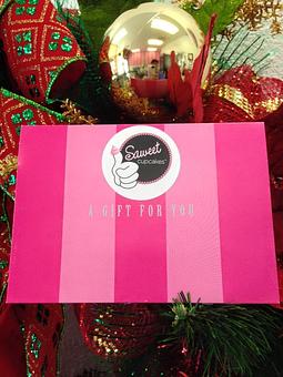 Product: Last minute Stocking Stuffer Gift cards are available - Saweet Cupcakes in San Antonio, TX Dessert Restaurants