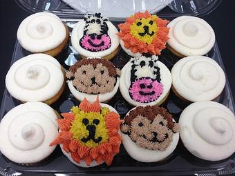 Product: Cute Animal Cupcakes! - Saweet Cupcakes in San Antonio, TX Dessert Restaurants
