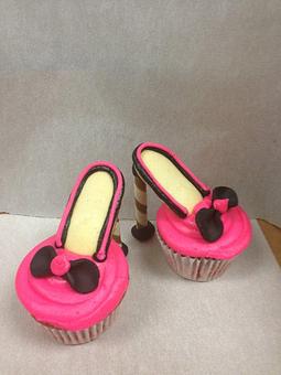 Product: It's all about the Shoes Cupcakes - Saweet Cupcakes in San Antonio, TX Dessert Restaurants