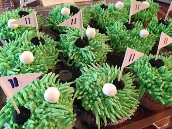 Product: Special Order Golf Cupcakes for 11 yr old Birthday party - Saweet Cupcakes in San Antonio, TX Dessert Restaurants