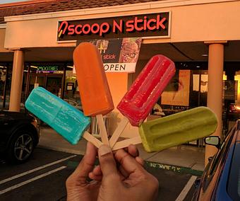 Product - Scoop N Stick in Saratoga, CA Dessert Restaurants