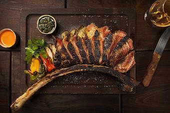 Product: 36oz, chimichurri, demi glaze - Searsucker Las Vegas in Caesars Palace - Las Vegas, NV Restaurants/Food & Dining
