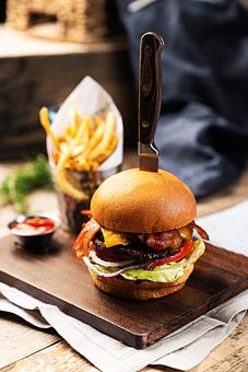 Product: 8oz Burger - Searsucker Las Vegas in Caesars Palace - Las Vegas, NV Restaurants/Food & Dining