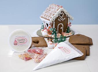 Product: Gluten Free Allergy Friendly Gingerbread House Kits!  Call or go online today for your fresh baked Gluten Free Goodness! (714) 968-9169, www.SensitiveSweets.com - Sensitive Sweets Dedicated Gluten Free Bakery in Fountain Valley, CA - Fountain Valley, CA Bakeries