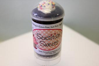 Product: Gluten Free Allergy Friendly Chocolate Easy Cakes!  Call or go online today for your fresh baked Gluten Free Goodness! (714) 968-9169, www.SensitiveSweets.com - Sensitive Sweets Dedicated Gluten Free Bakery in Fountain Valley, CA - Fountain Valley, CA Bakeries