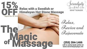 Product - Serendipity Spa & Wellness Center in Auburn, WA Day Spas