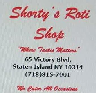 Product - Shorty's Roti Shop in Staten Island, NY Seafood Restaurants