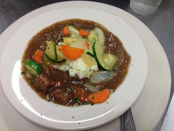 Product: Irish Guinness Stew - Sir Edmond Halley's in Myers Park - Charlotte, NC Hamburger Restaurants