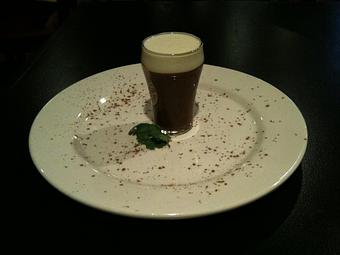 Product: Guinness Chocolate Pudding - Sir Edmond Halley's in Myers Park - Charlotte, NC Hamburger Restaurants