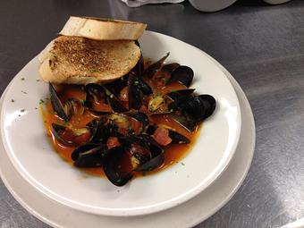 Product: PE Mussels - Sir Edmond Halley's in Myers Park - Charlotte, NC Hamburger Restaurants