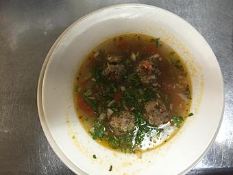 Product: Mexican Meatball Soup - Sir Edmond Halley's in Myers Park - Charlotte, NC Hamburger Restaurants