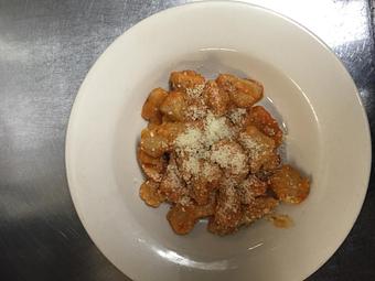 Product: Fresh Made Gnocchi - Sir Edmond Halley's in Myers Park - Charlotte, NC Hamburger Restaurants