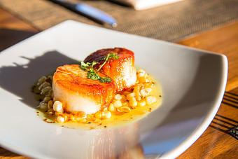 Product: Diver Scallops - SKY Waikiki in Honolulu, HI Bars & Grills