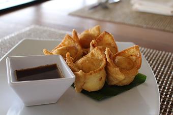 Product: Goat Cheese Rangoons - SKY Waikiki in Honolulu, HI Bars & Grills
