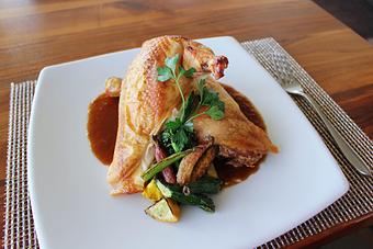 Product: Roasted Chicken with Caramelized Onion Jus - SKY Waikiki in Honolulu, HI Bars & Grills