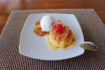 Product: Pineapple Upside-Down Cake - SKY Waikiki in Honolulu, HI Bars & Grills
