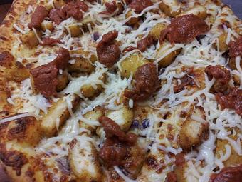 Product: Chicken Parmesan Pizza - Slice of Old Sacramento in Sacramento, CA Pizza Restaurant