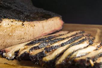 Product: Sliced Brisket - Smokey Mo’s BBQ in New Braunfels, TX Barbecue Restaurants