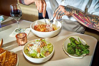 Product: Soho Diner Sunday Spaghetti - Soho Diner in SoHo, NY - New York, NY Diner Restaurants