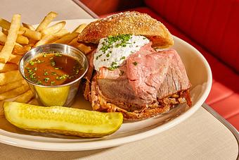Product: Soho Diner Beef on Weck - Soho Diner in SoHo, NY - New York, NY Diner Restaurants