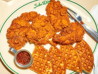 Product: Soho Diner | Fried Chicken and Waffles - Soho Diner in SoHo, NY - New York, NY Diner Restaurants