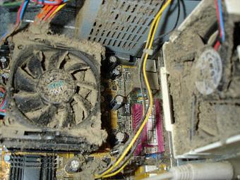 Product: Dusty computer can lead to component failure! - Spokane Valley PC in Sprague  Ave. - Spokane Valley, WA Physicians & Surgeons