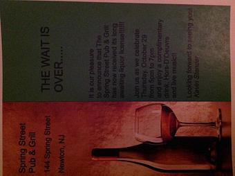 Product - Spring Street Pub & Grill in Newton, NJ German Restaurants