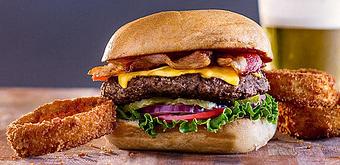 Product: MOUTH-WATERING FANBURGERS SERVED DAILY. - Stadia Grill in Spring, TX American Restaurants