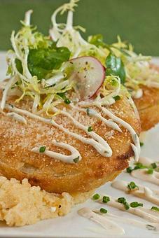 Product: Ooooh, Cheddar Grits & Creole Sour Cream - Stanley's Kitchen & Tap in Chicago, IL Southern Style Restaurants