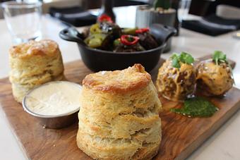 Product: #16 Biscuits - Stella San Jac in Downtown - Austin, TX American Restaurants
