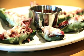 Product: Jumbo Jalapeños stuffed  - Stockyard Bar-B-Q in Houston - Houston, TX Barbecue Restaurants